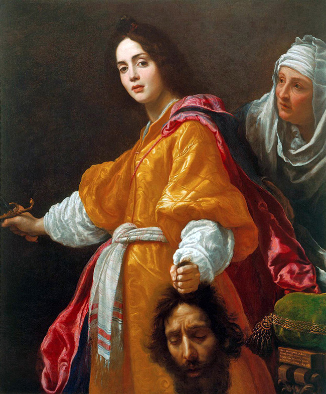 judith with the head of holofernes